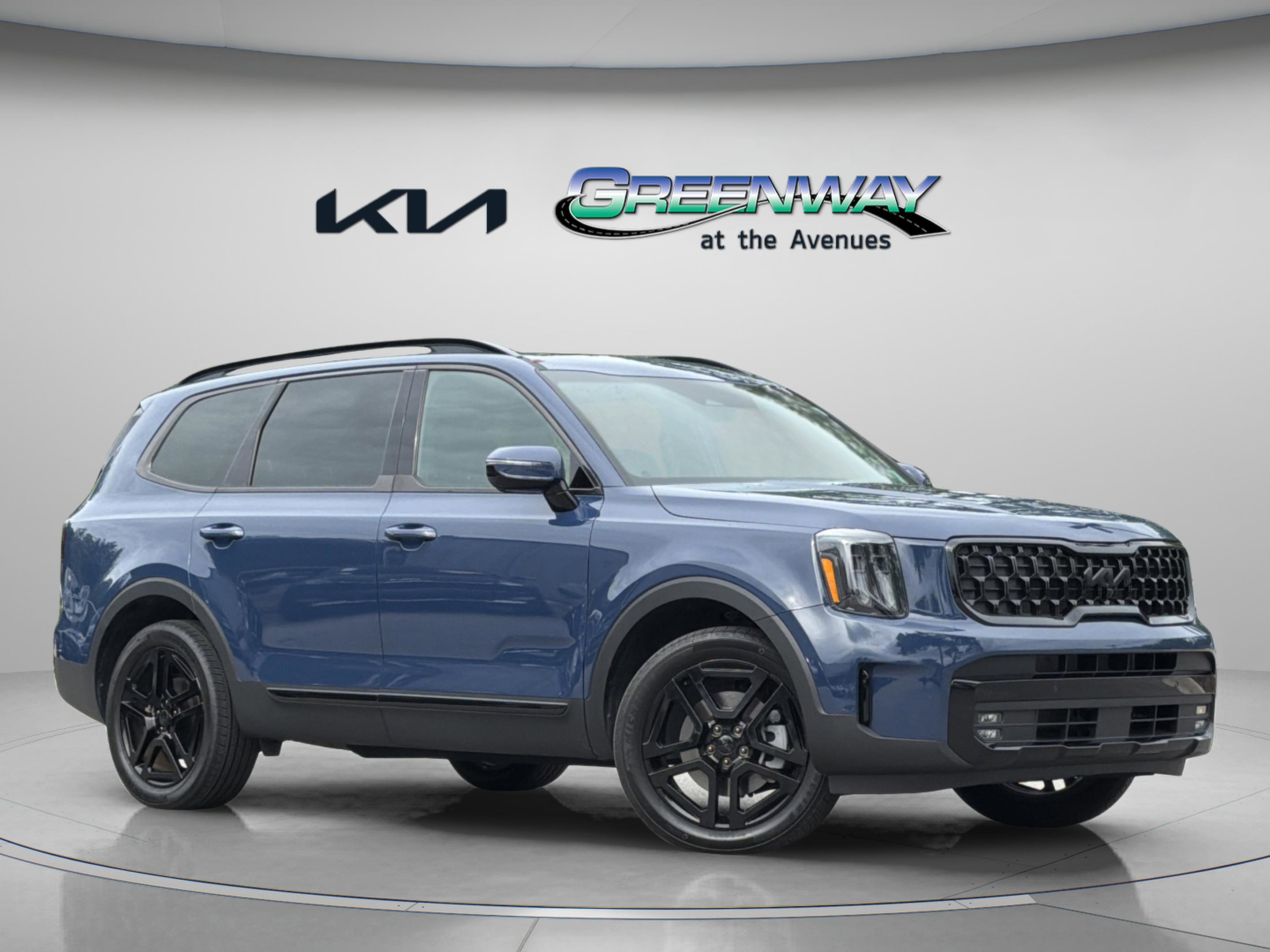 Used 2025 Midnight Lake Blue Kia SX-Prestige X-Line image 1