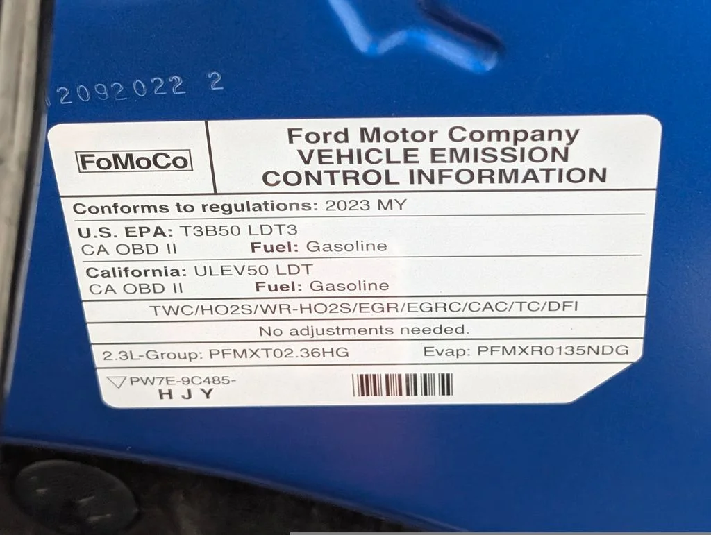 Certified Used 2023 Velocity Blue Metallic Ford XLT image 25
