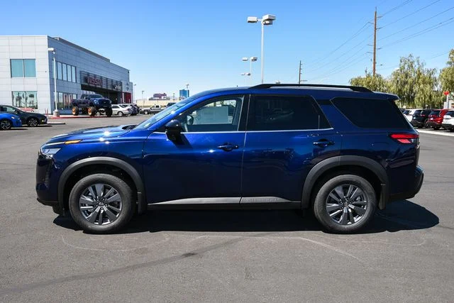 New 2026 Deep Ocean Blue Pearl Nissan SV image 2