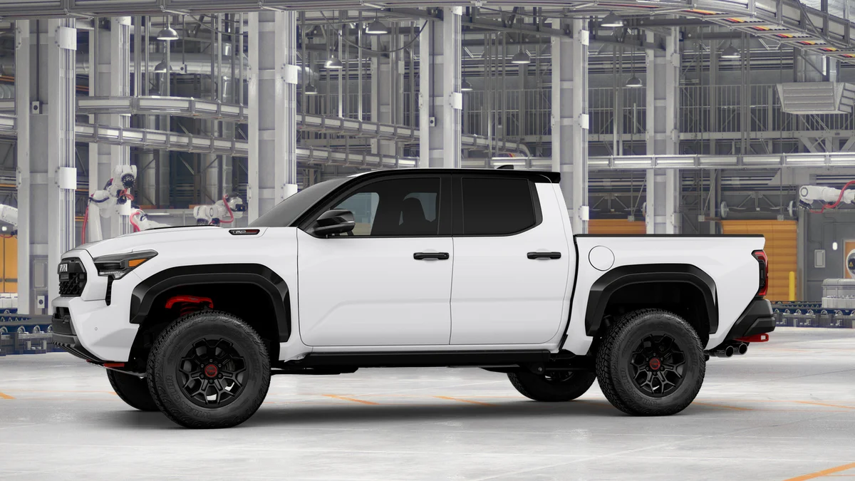 New 2026 Ice Cap with Black roof Toyota TRD Pro image 3