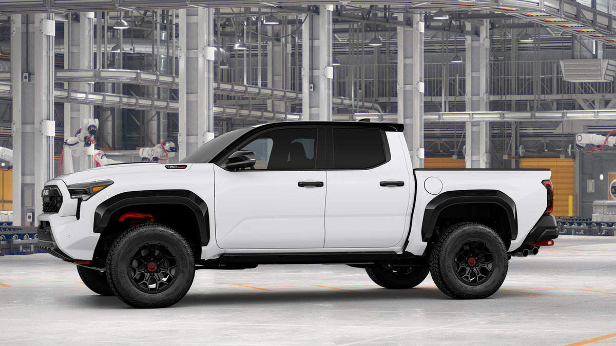 New 2026 Ice Cap with Black roof Toyota TRD Pro image 3
