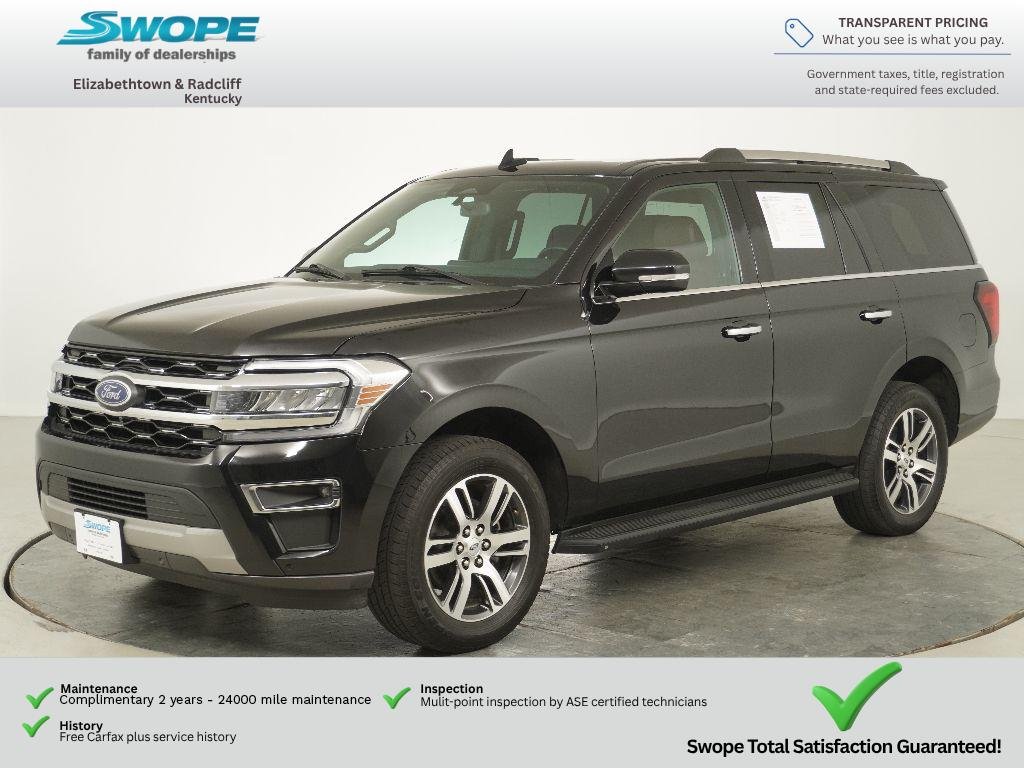 Used 2024 Agate Black Metallic Ford Limited image 7