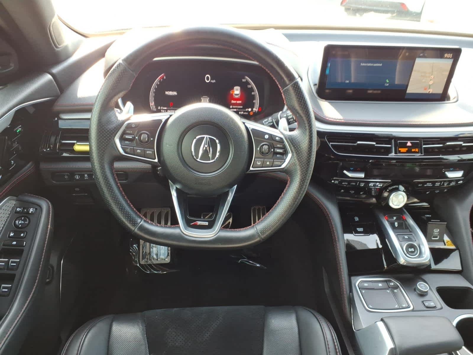 Used 2023 Majestic Black Pearl Acura w/A-Spec Package image 12