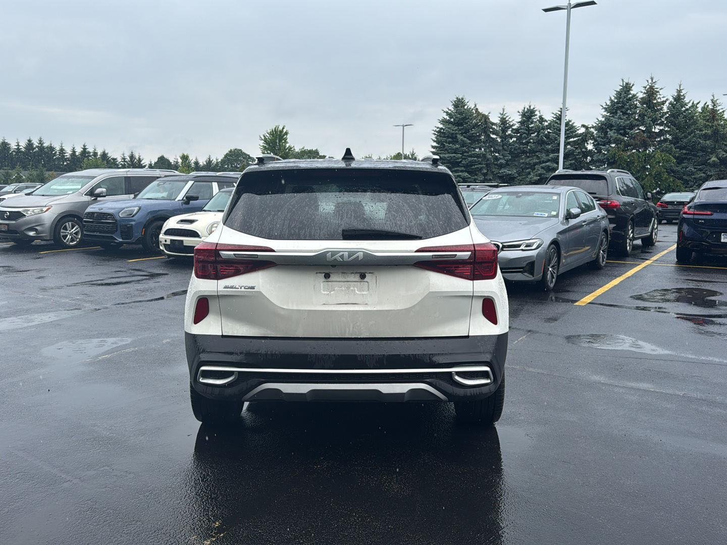 Used 2022 Clear White/Black Roof Kia SX image 4
