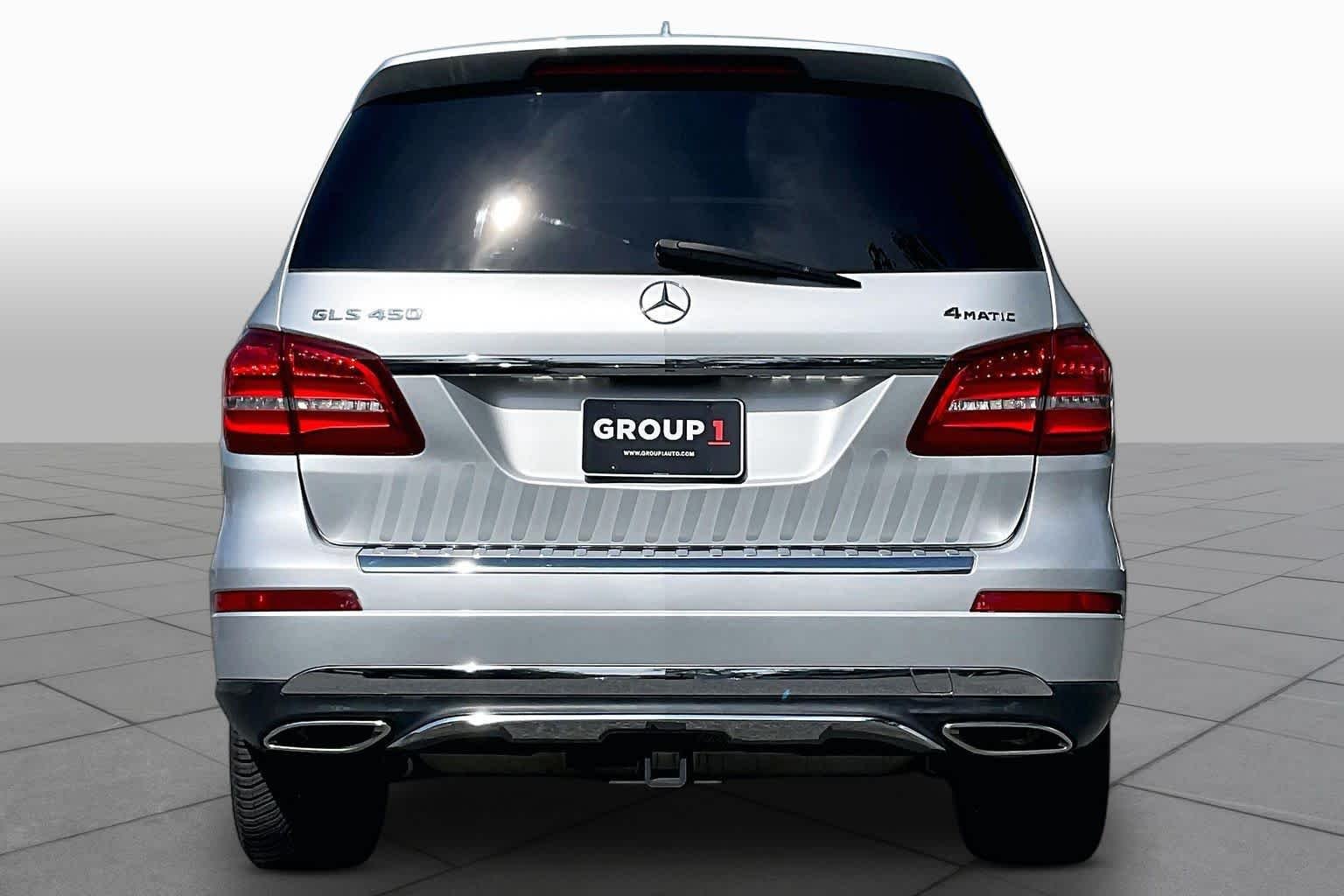 Used 2017 Iridium Silver Metallic Mercedes-Benz GLS 450 image 4