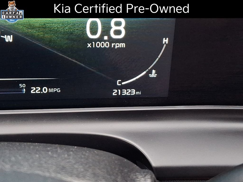 Certified Used 2024 Blue Kia EX image 22