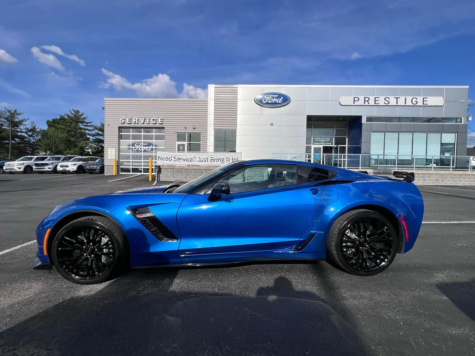Used 2016 Laguna Blue Metallic Tintcoat Chevrolet Z06 image 7