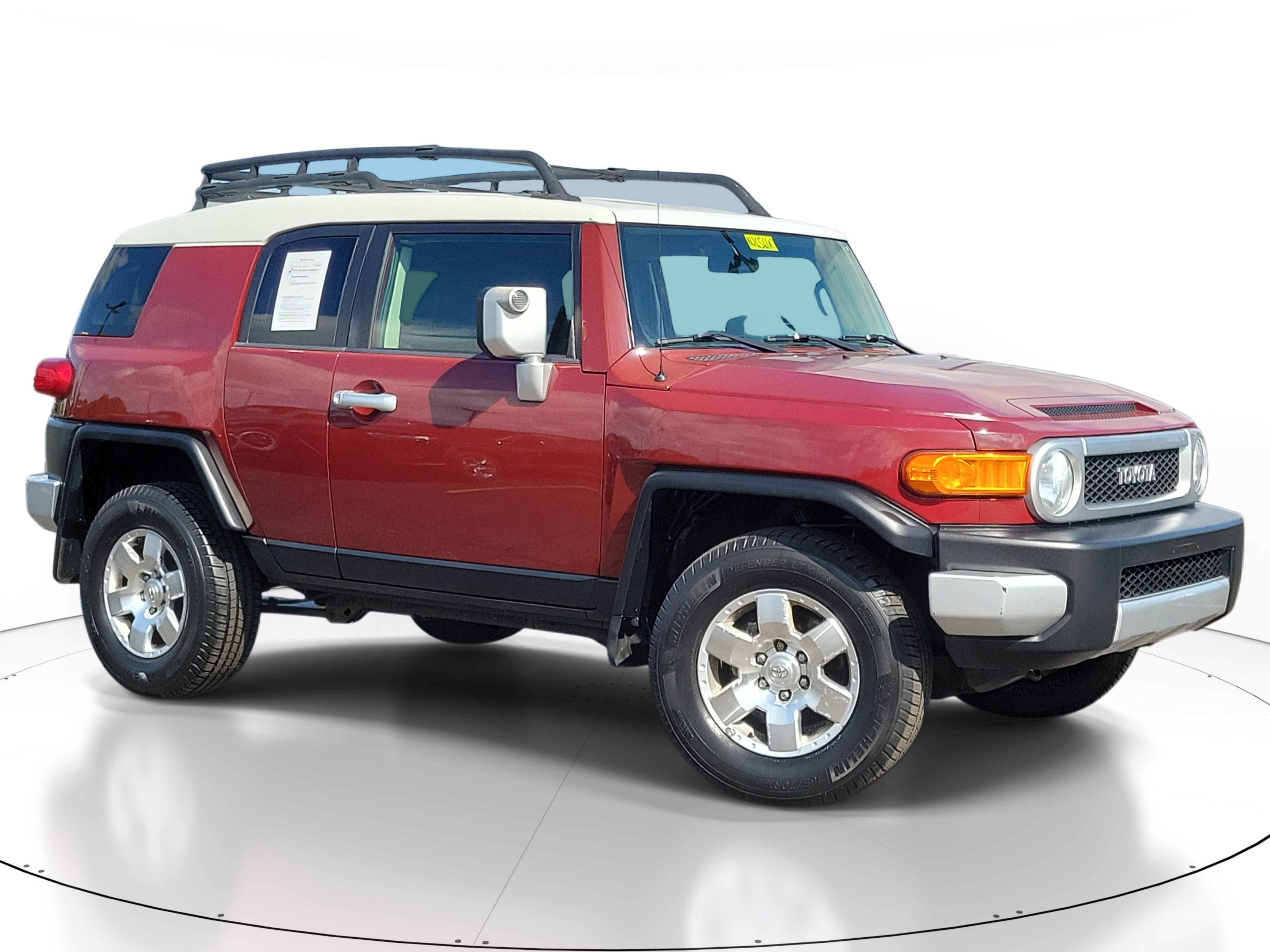 Red (Maroon) 2008 Toyota FJ Cruiser 4WD SUV / Crossover Four-Wheel Drive