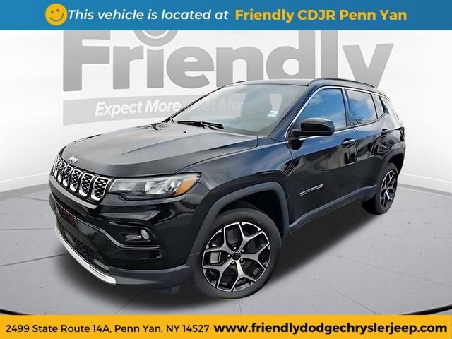 New 2026 Diamond Black Crystal Pearl-Coat Exterior Paint Jeep Limited image 1
