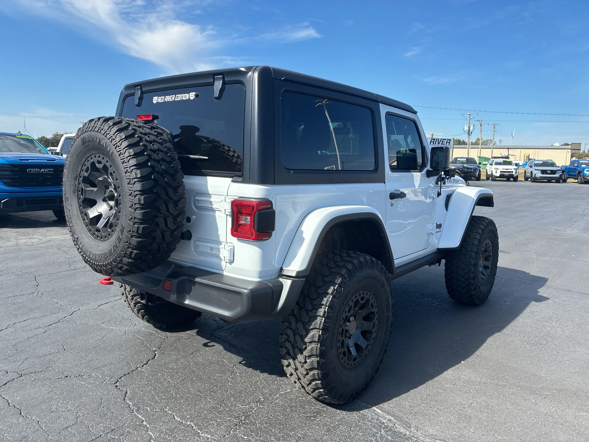 Used 2023 Bright White Clearcoat Jeep Rubicon image 5