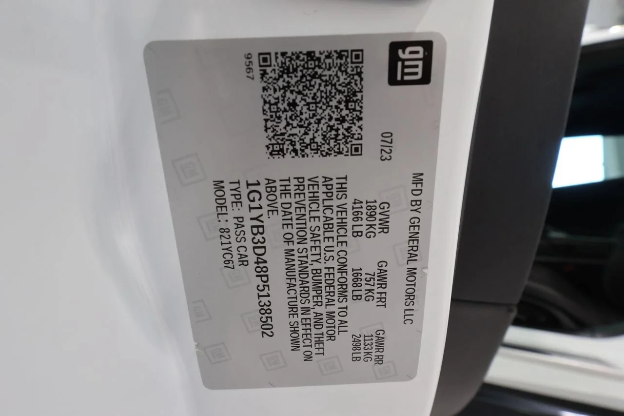 Certified Used 2023 ARCTIC WHITE Chevrolet 2LT image 25