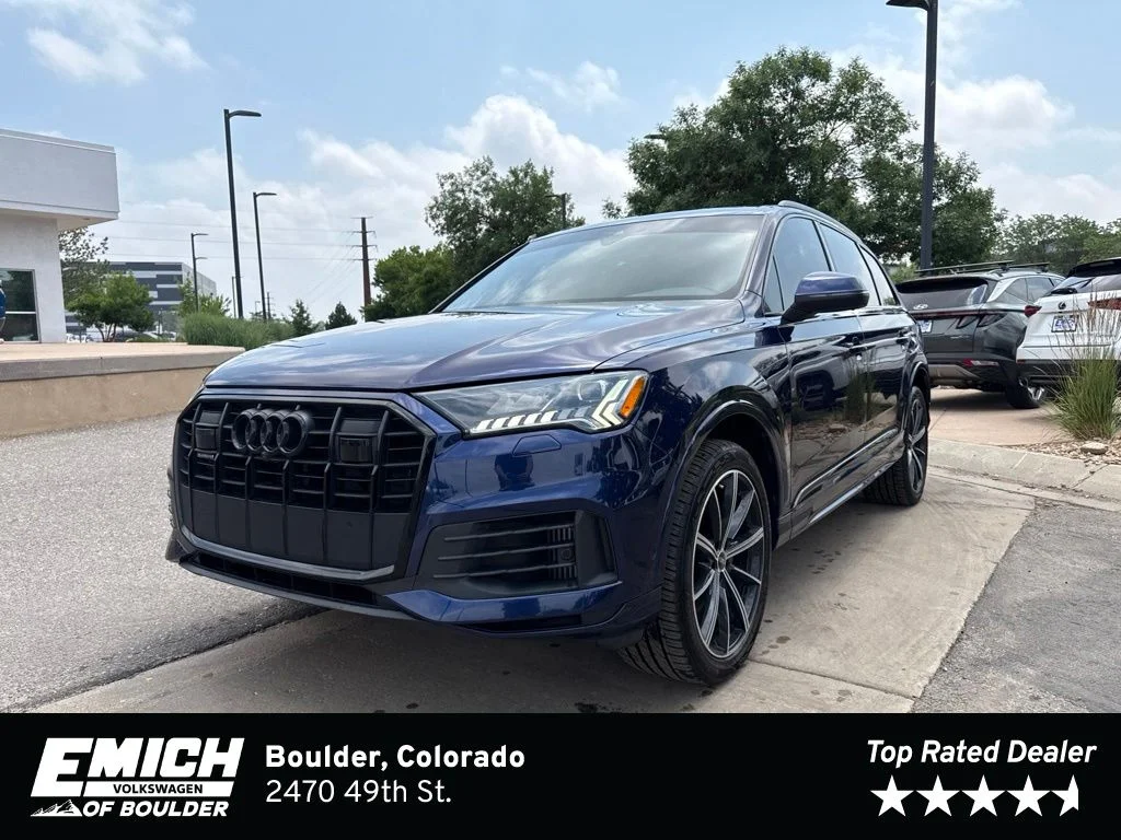 Used 2023 Blue Audi 55 Premium Plus image 1