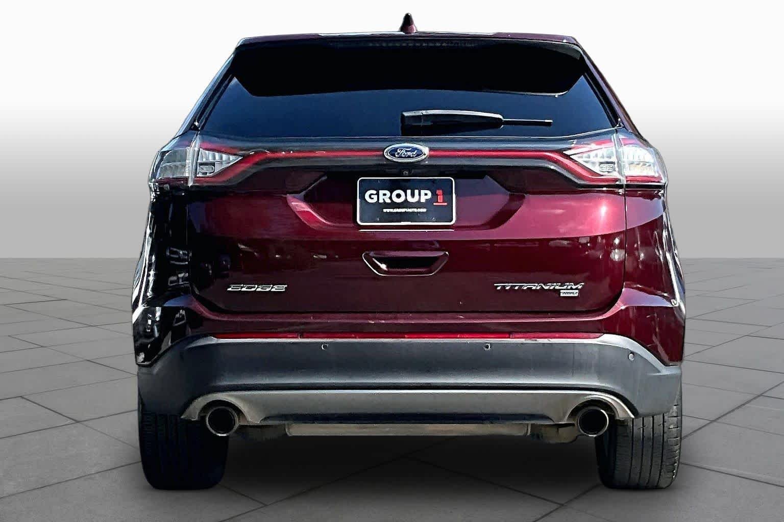 Used 2017 Burgundy Velvet Metallic Tinted Clearcoat Ford Titanium image 5