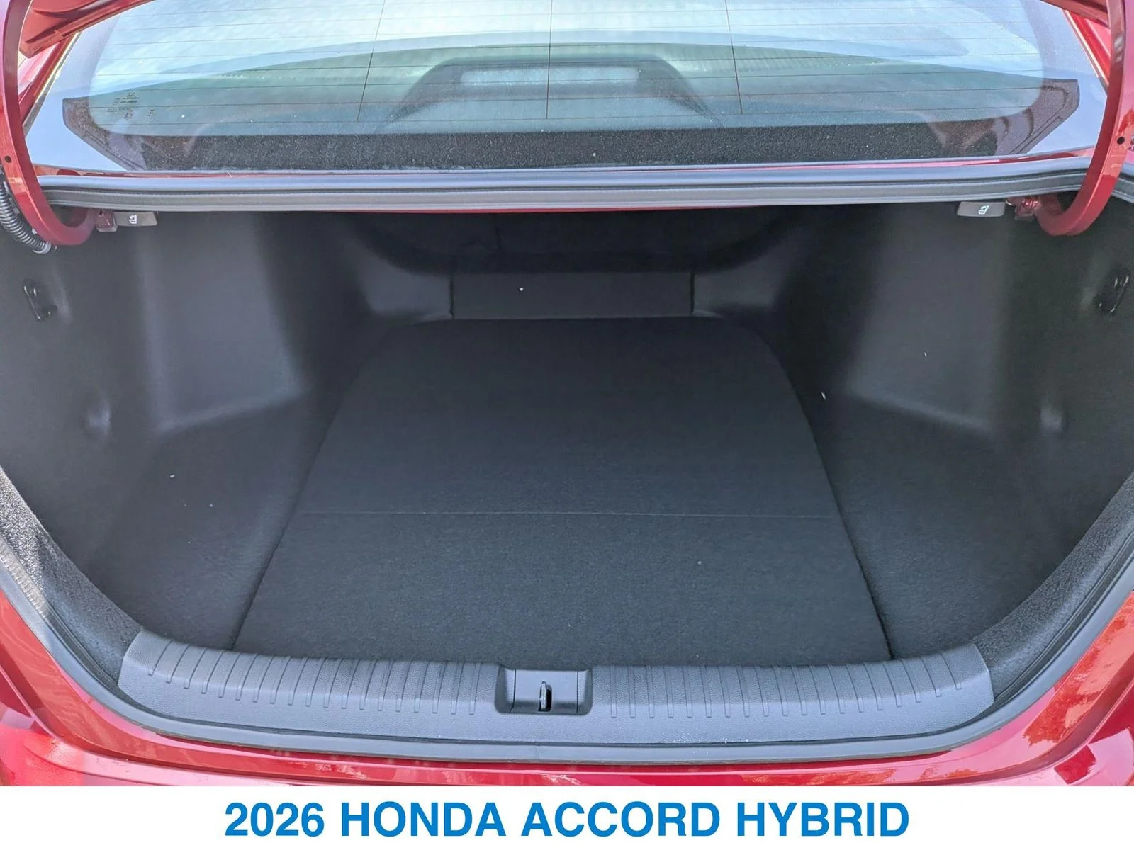 New 2026 Radiant Red Metallic Honda Sport Hybrid image 24