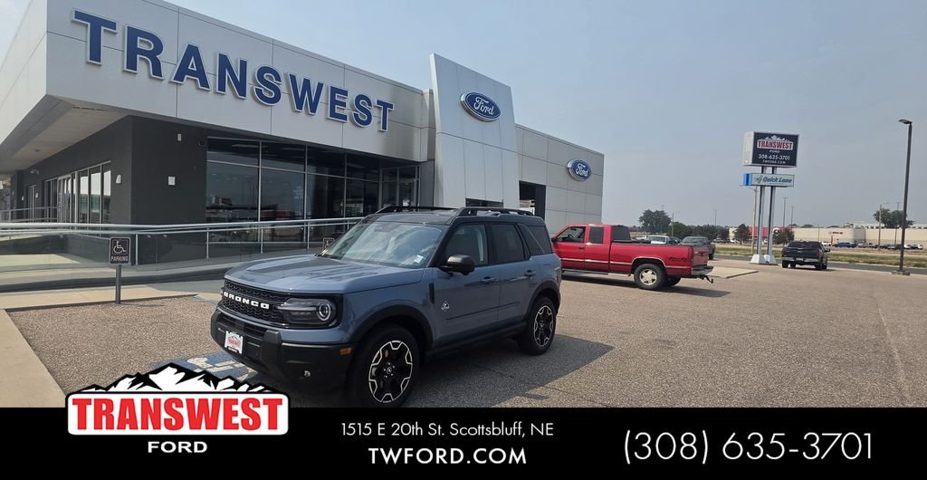 New 2026 Azure Gray Metallic Tri-Coat Ford Outer Banks® image 1
