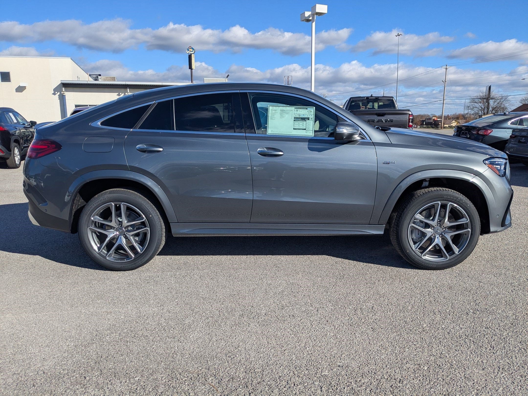New 2026 Selenite Grey Metallic Mercedes-Benz AMG® GLE 53 4MATIC+ Coupe image 38