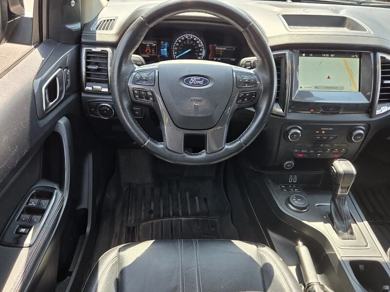 Used 2019 Shadow Black FORD LARIAT 4WD SUPERCREW 5