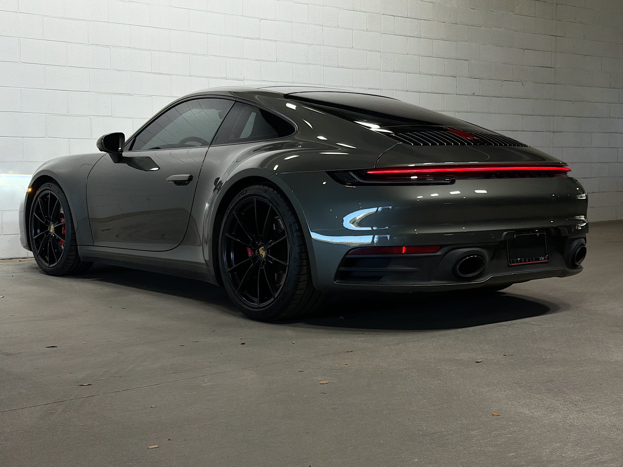 Certified Used 2020 Green Porsche Carrera 4S image 3