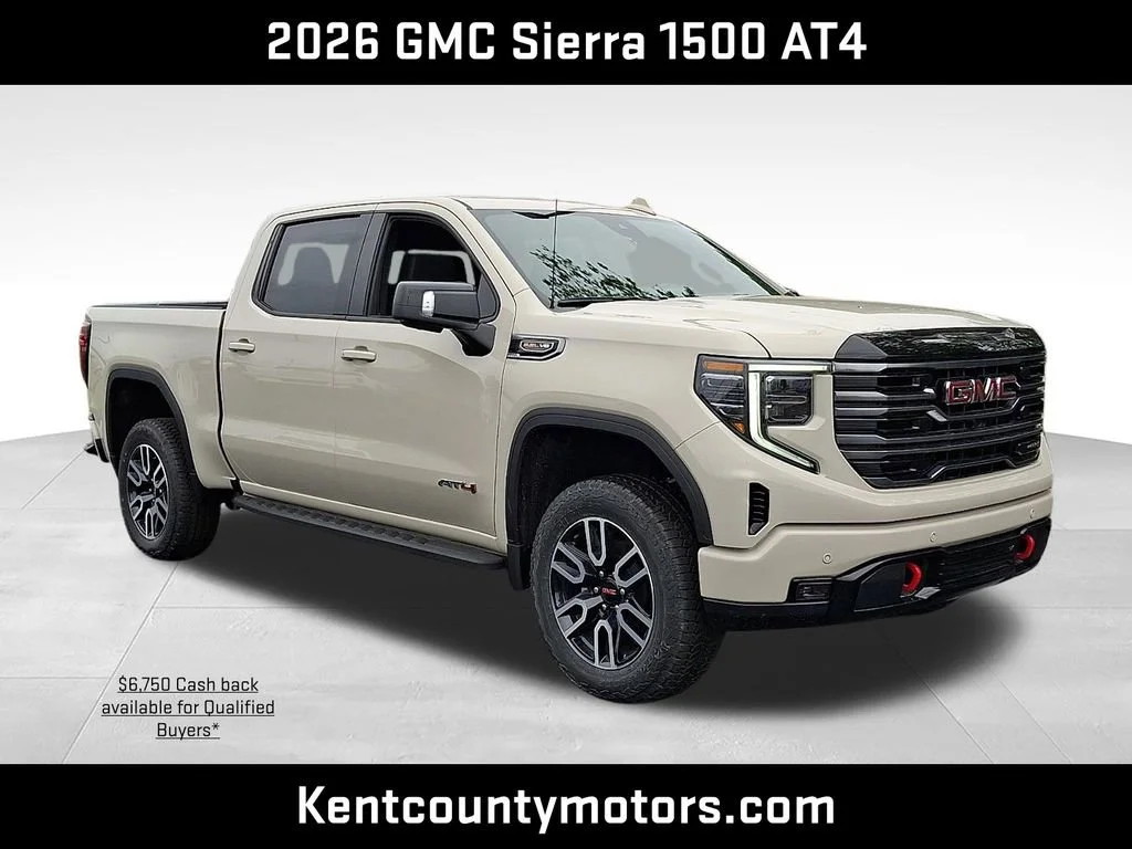 2026 GMC Sierra 4WD Crew Cab Short Box AT4's photo