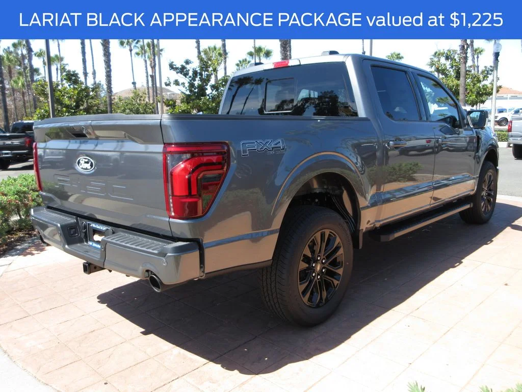 New 2026 Carbonized Gray Metallic Ford Lariat image 4