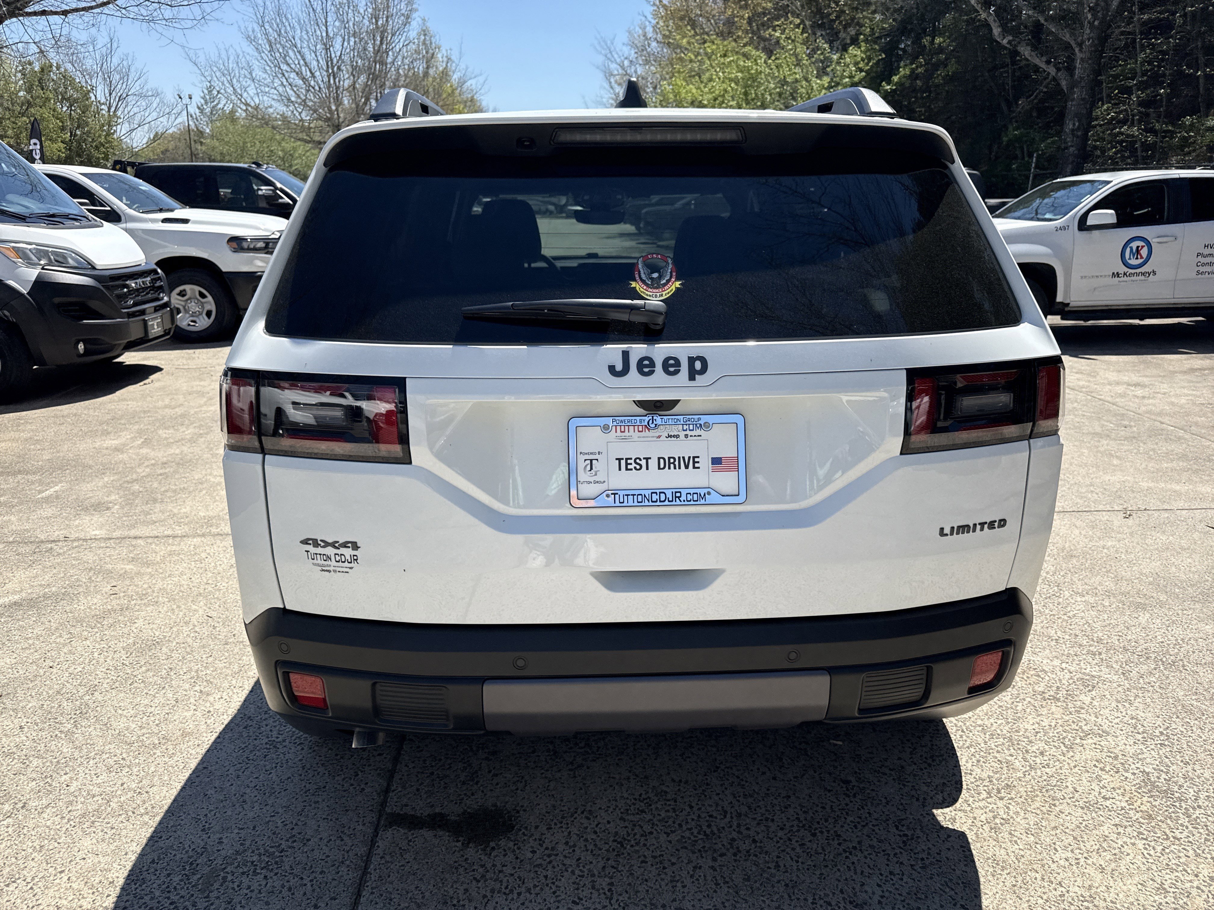 New 2026 Bright White Clearcoat Jeep Limited image 6