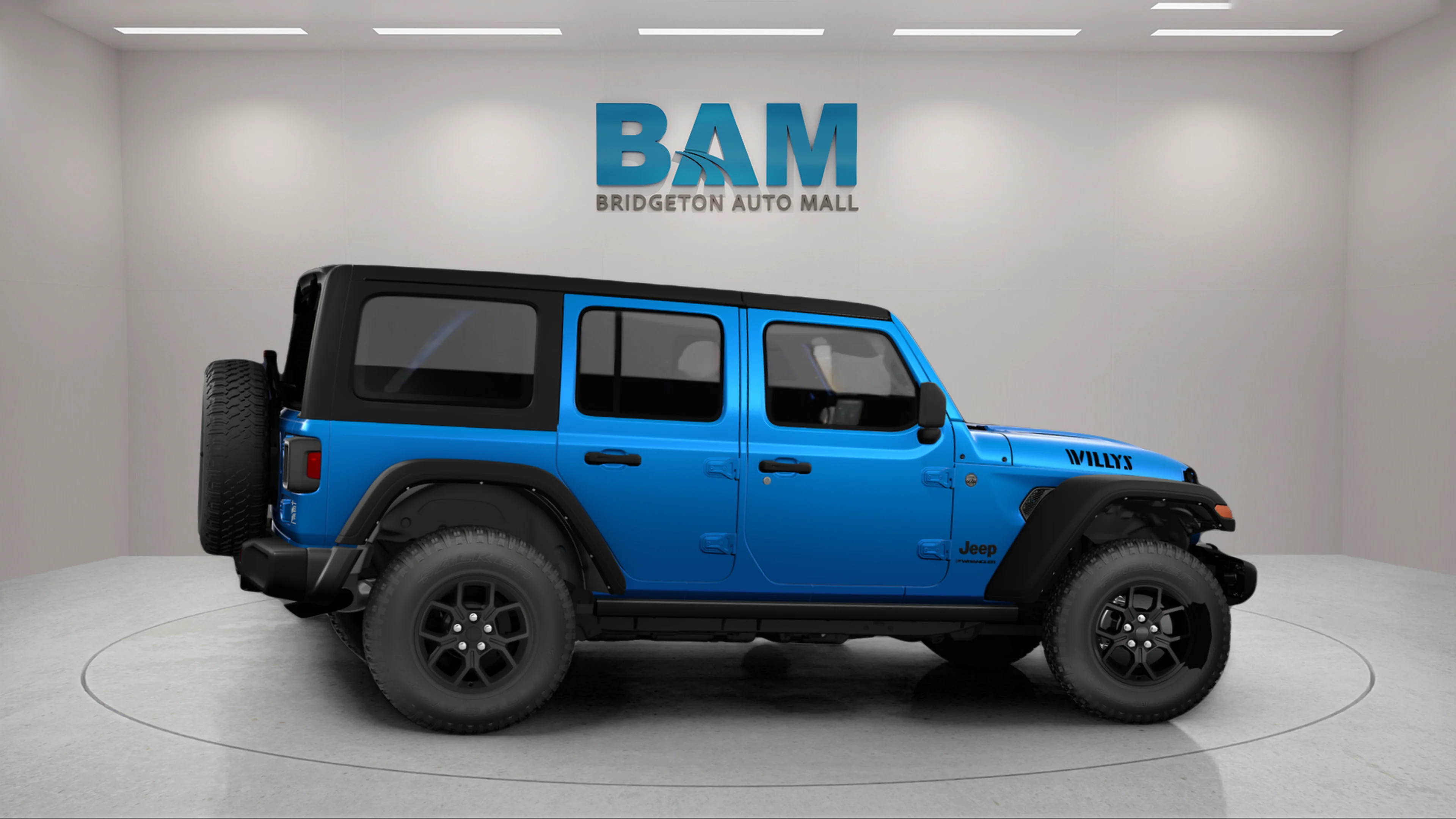 New 2026 Hydro Blue Pearlcoat Jeep Willys image 5