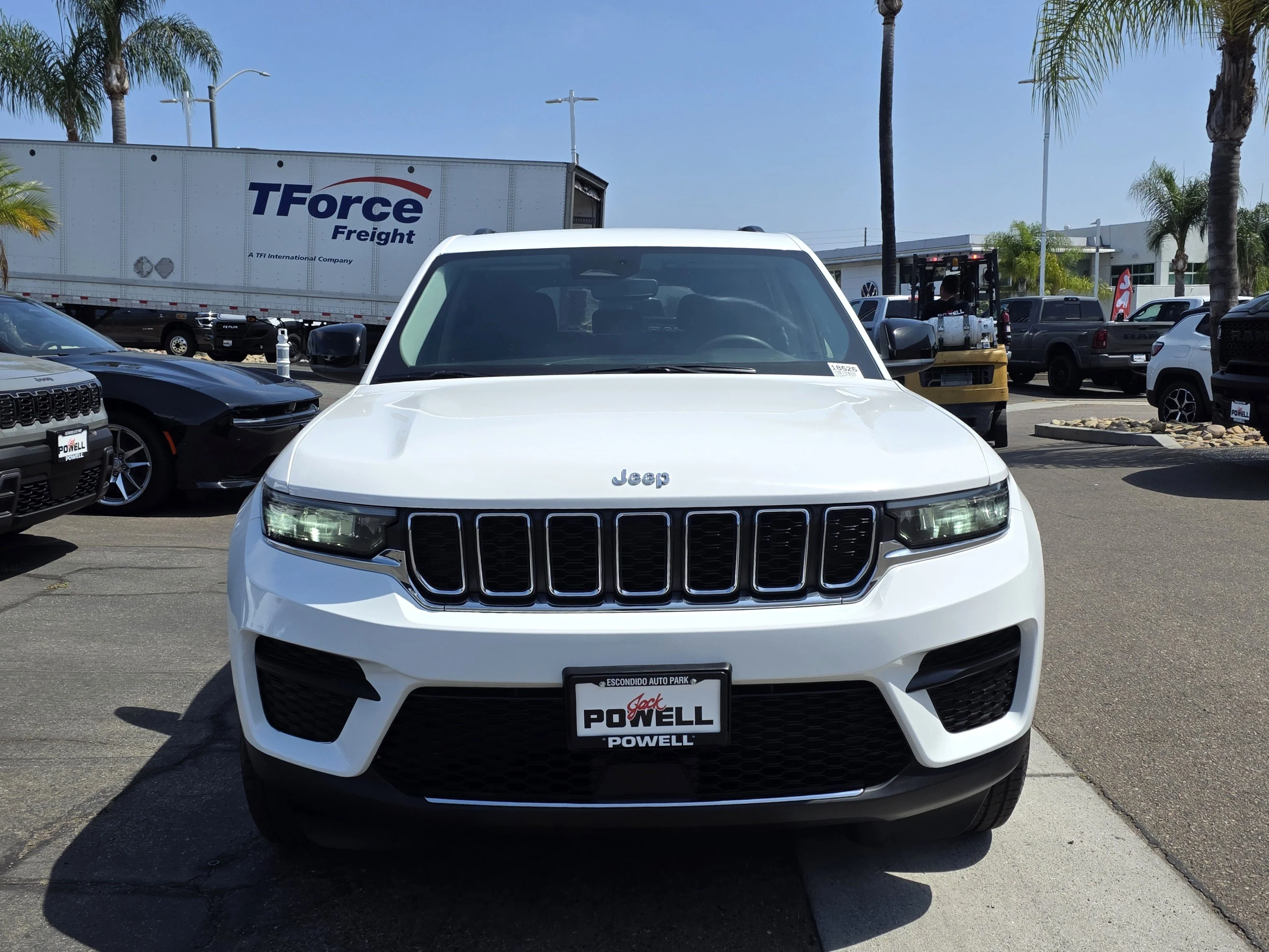 Certified Used 2024 Bright White Clearcoat Jeep Laredo image 7