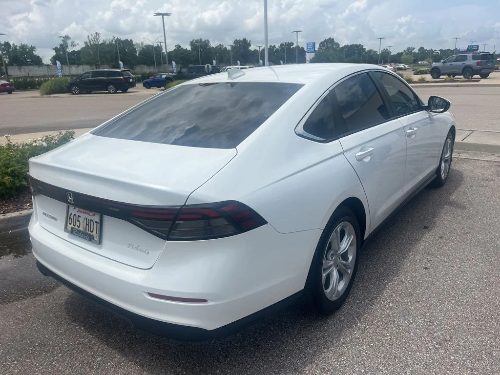 Certified Used 2024 Platinum White Pearl Honda LX image 3