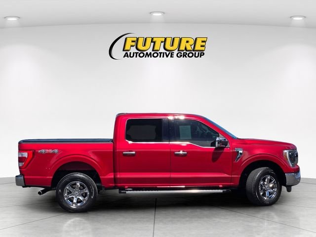 Used 2022 Red Ford Lariat image 3