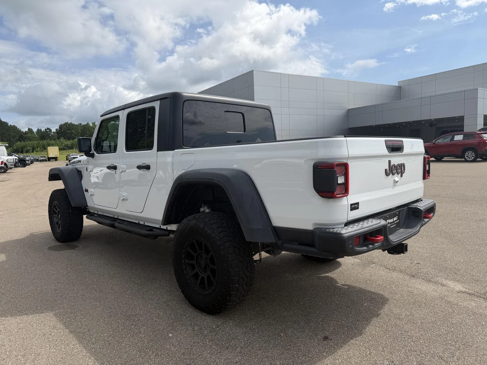 Used 2020 Bright White Clearcoat Jeep Rubicon image 4