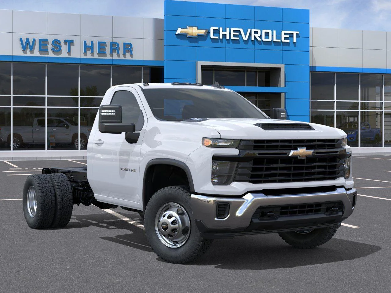 New 2026 Summit White Chevrolet Work Truck image 7