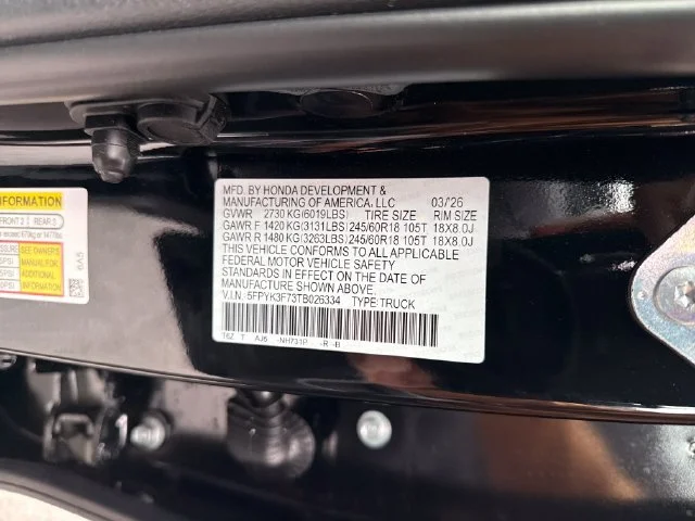 2026 Honda Ridgeline TrailSport - Photo 17