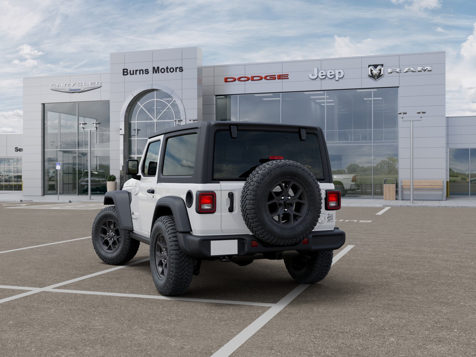 New 2026 Bright White Clearcoat Jeep Willys 2-Door image 3