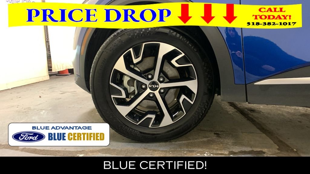 Certified Used 2025 Sapphire Blue Kia EX image 41