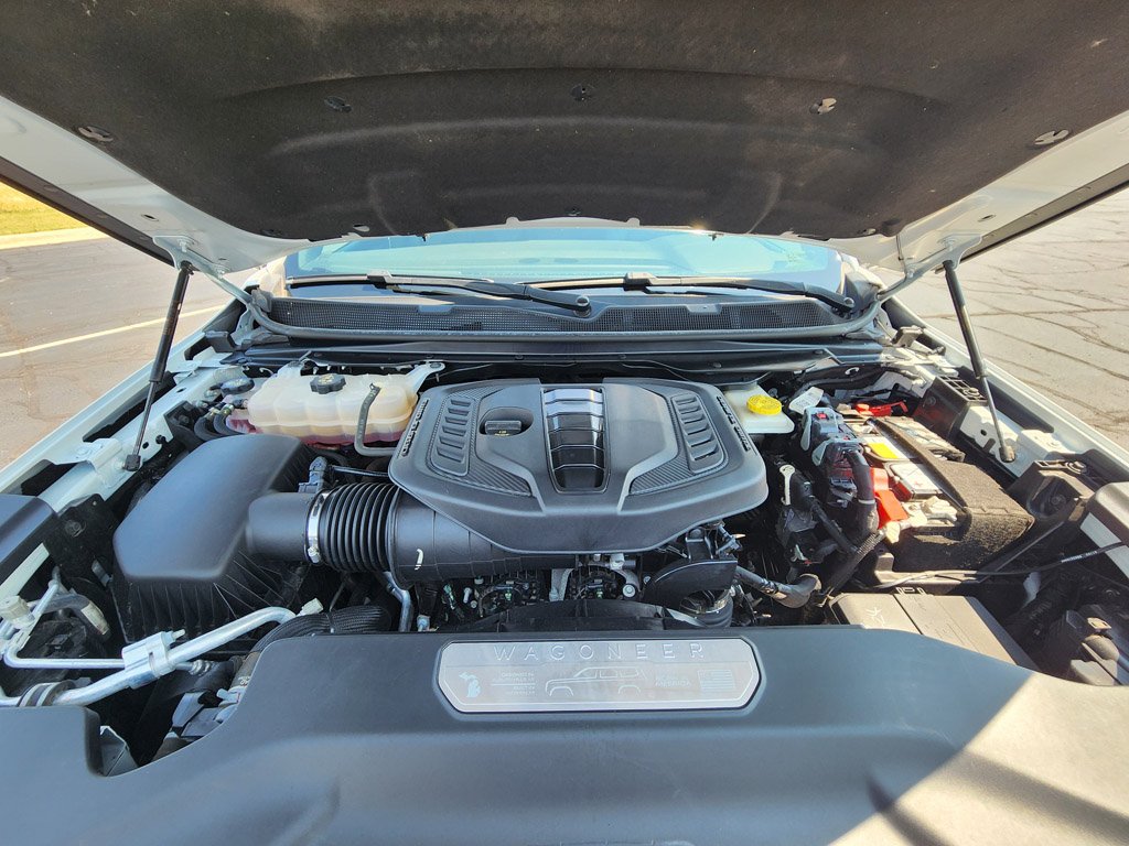 Used 2024 Bright White Clearcoat Jeep Series II image 10
