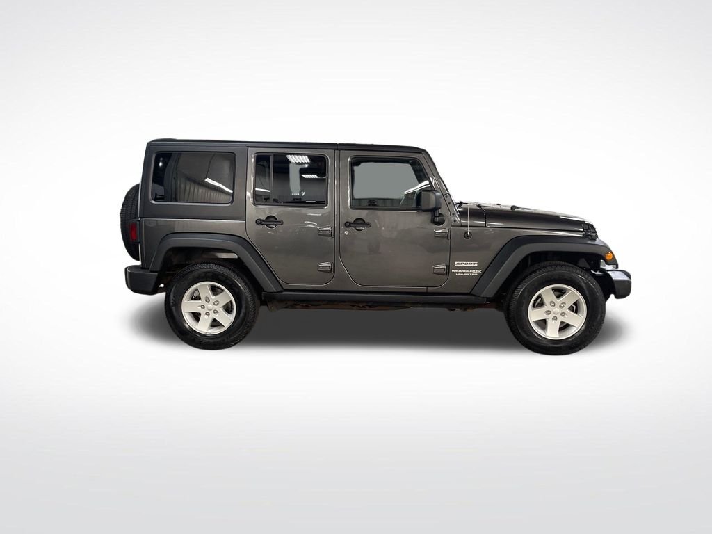 Used 2018 Gray Jeep Unlimited Sport image 7