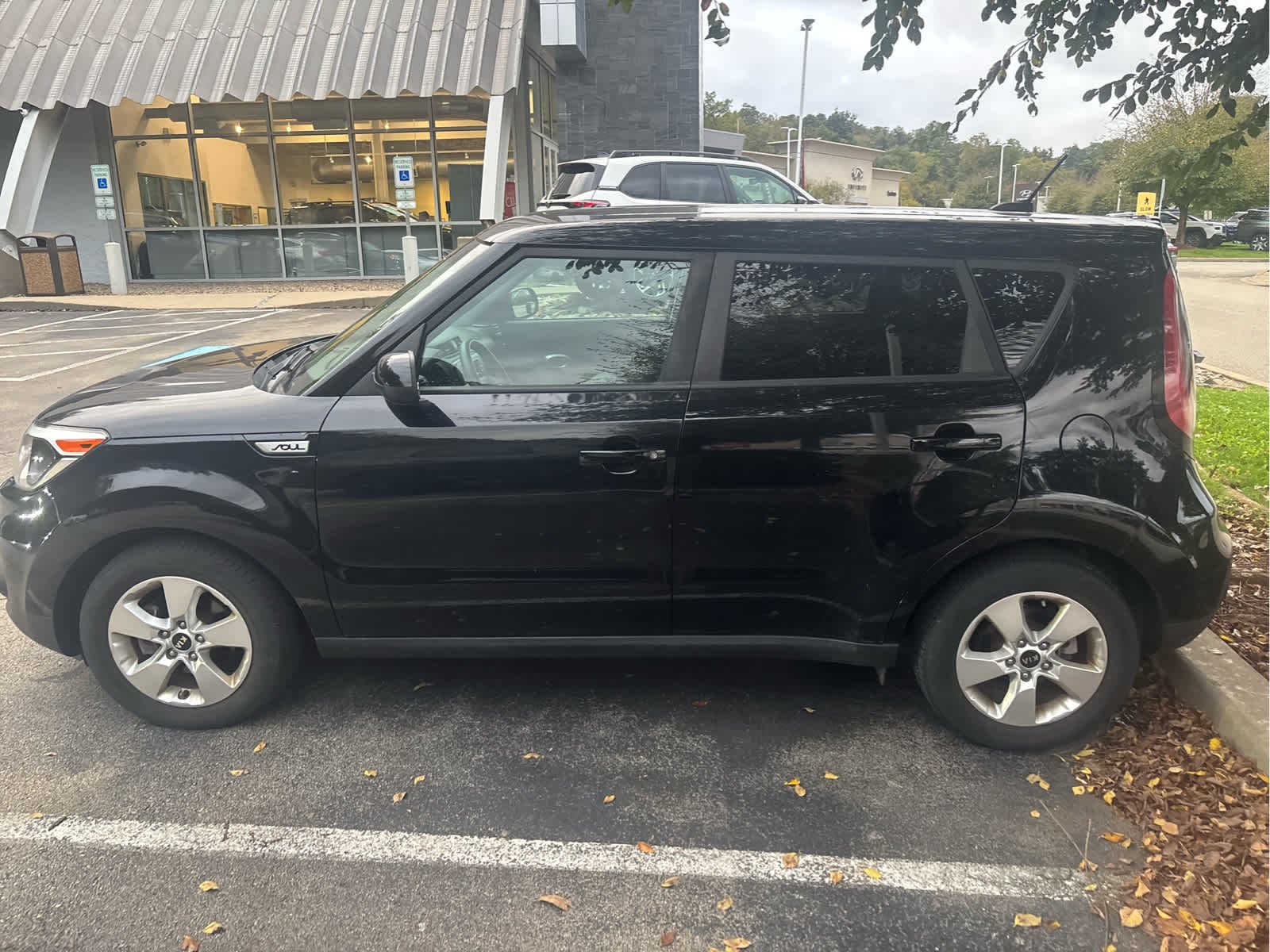 Used 2019 Shadow Black Kia Base image 2