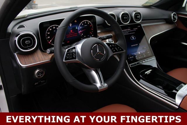 New 2025 Polar White Mercedes-Benz C 300 image 44
