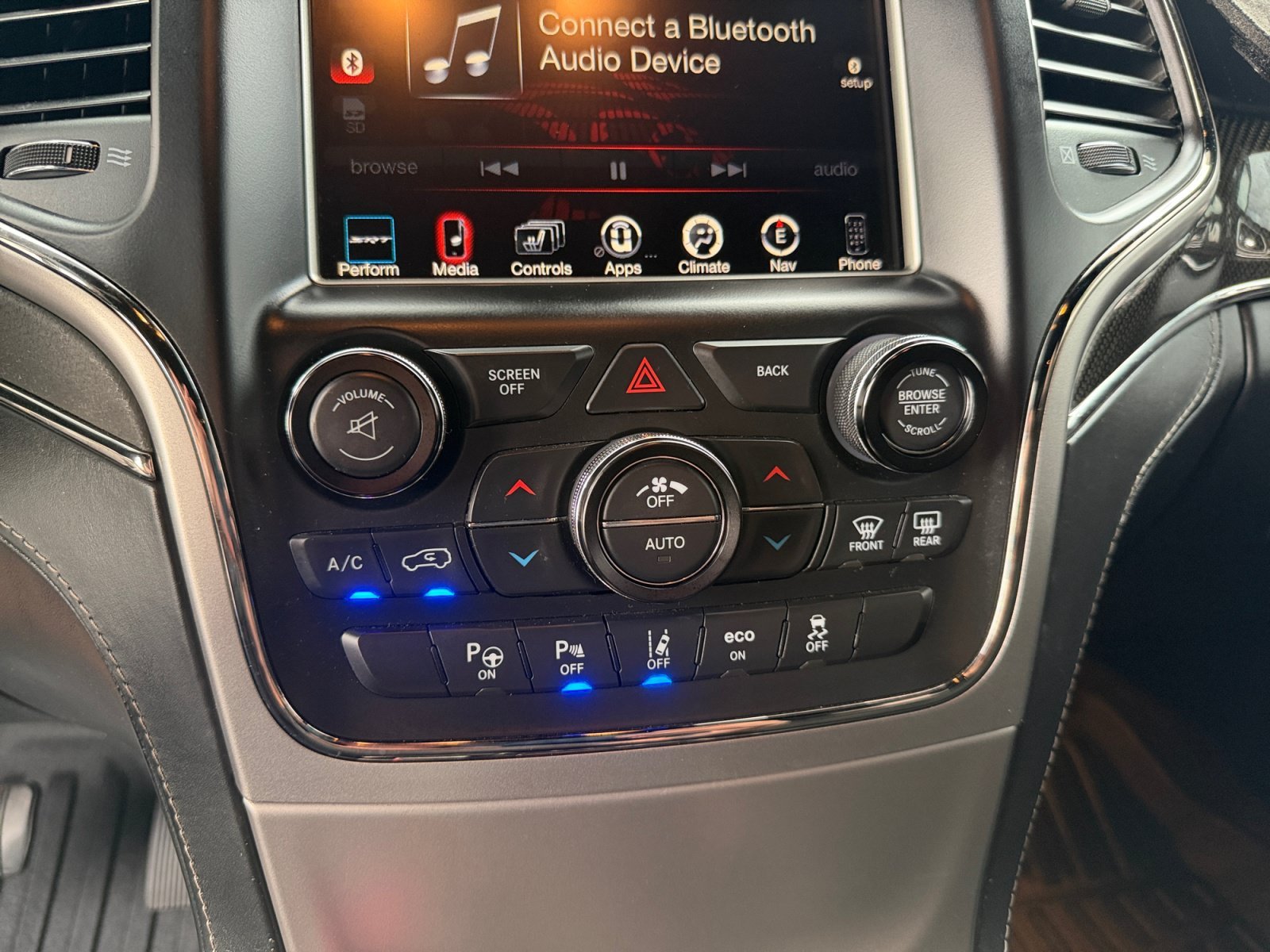 Used 2017 Diamond Black Jeep SRT image 12