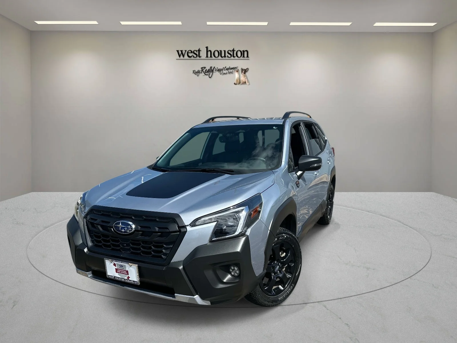 Used 2023 Ice Silver Metallic Subaru Wilderness CVT image 1