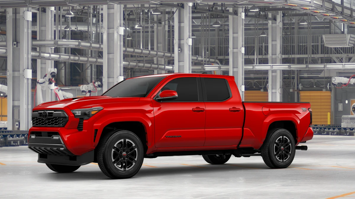 New 2026 Supersonic Red Toyota TRD Sport image 2