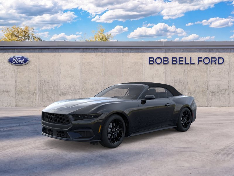 New 2026 Shadow Black Ford EcoBoost® Convertible image 1