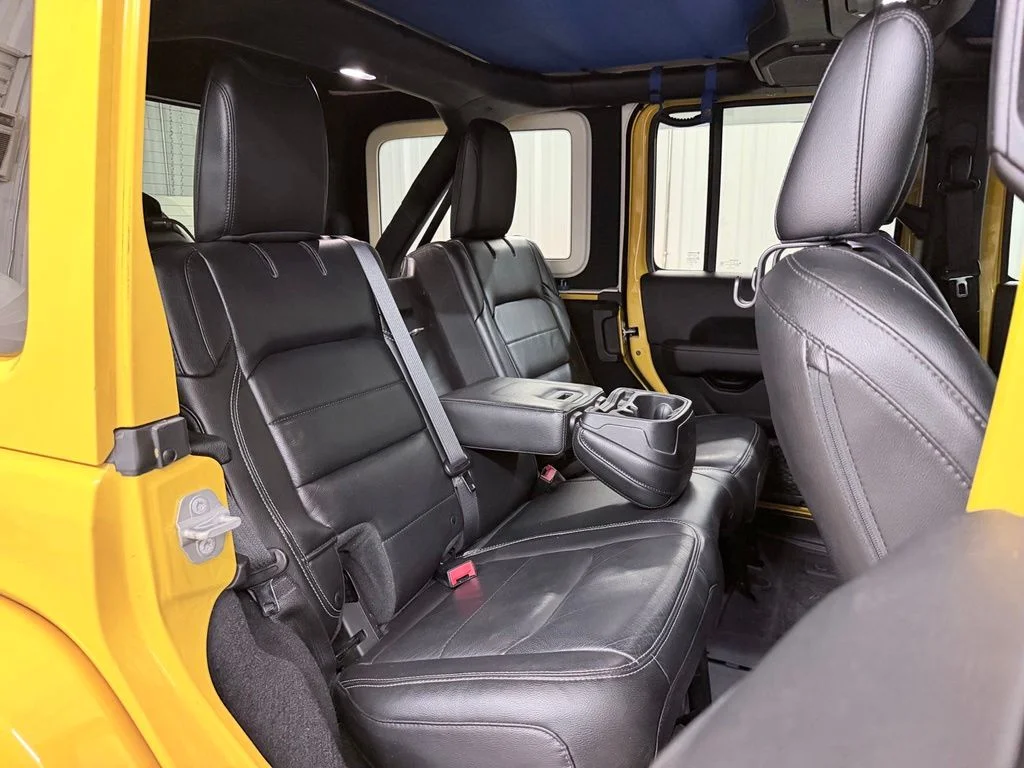 Used 2018 Yellow Jeep Unlimited Sahara image 33