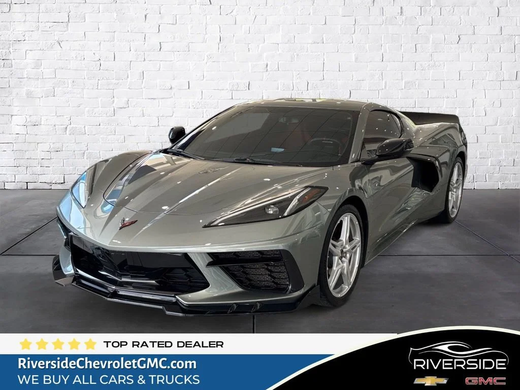 Used 2023 HYPERSONIC GRAY METALLIC Chevrolet 1LT image 1