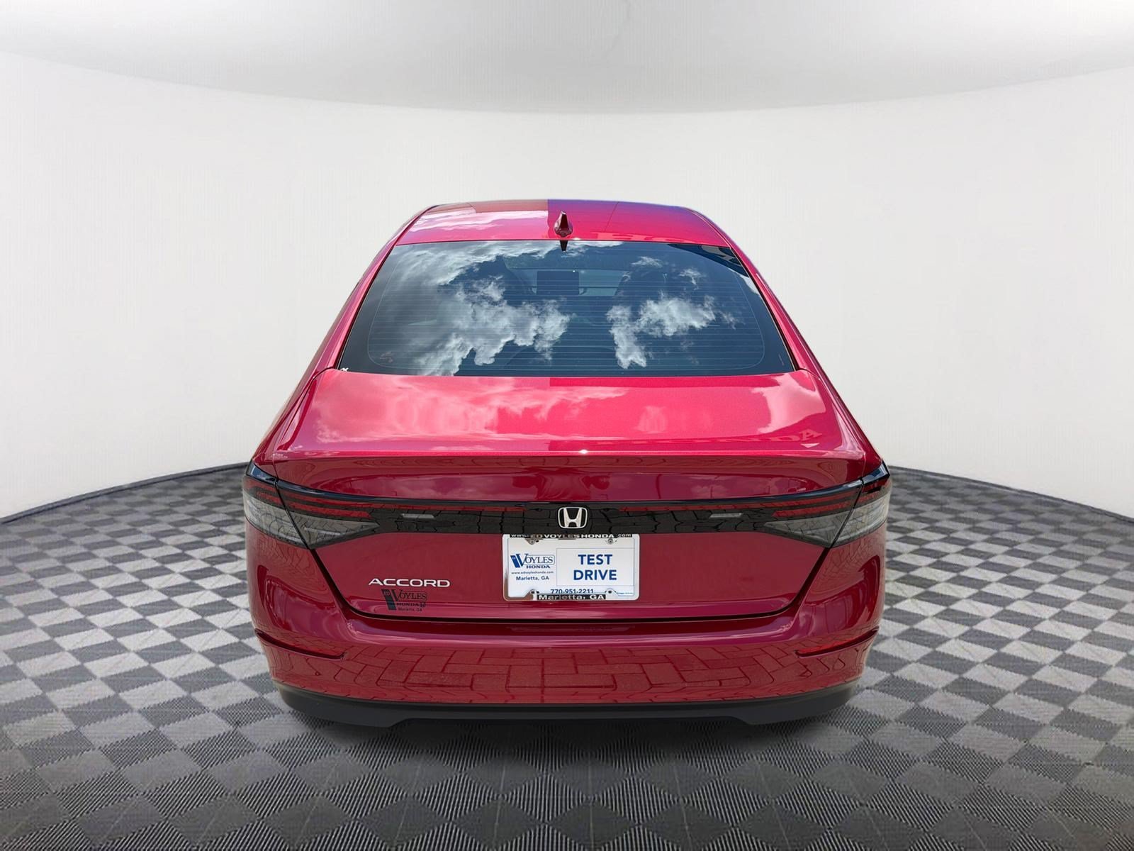 Certified Used 2024 Radiant Red Metallic Honda EX image 6