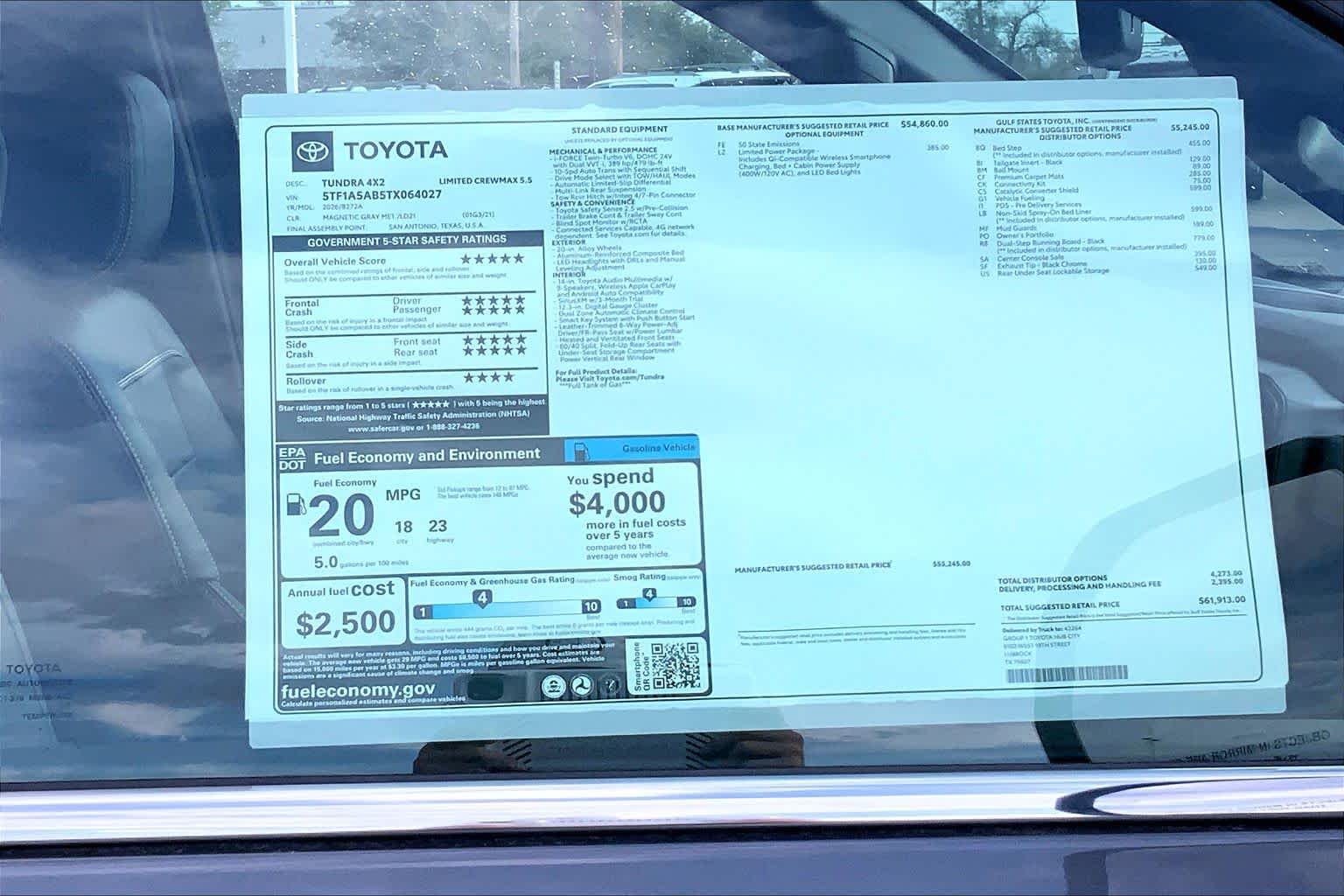 New 2026 Magnetic Gray Metallic Toyota Limited image 22