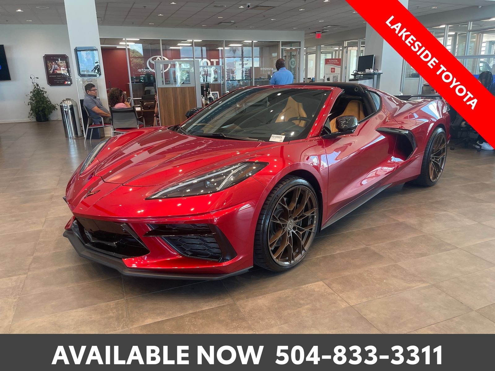 Used 2021 Red Chevrolet Stingray image 40
