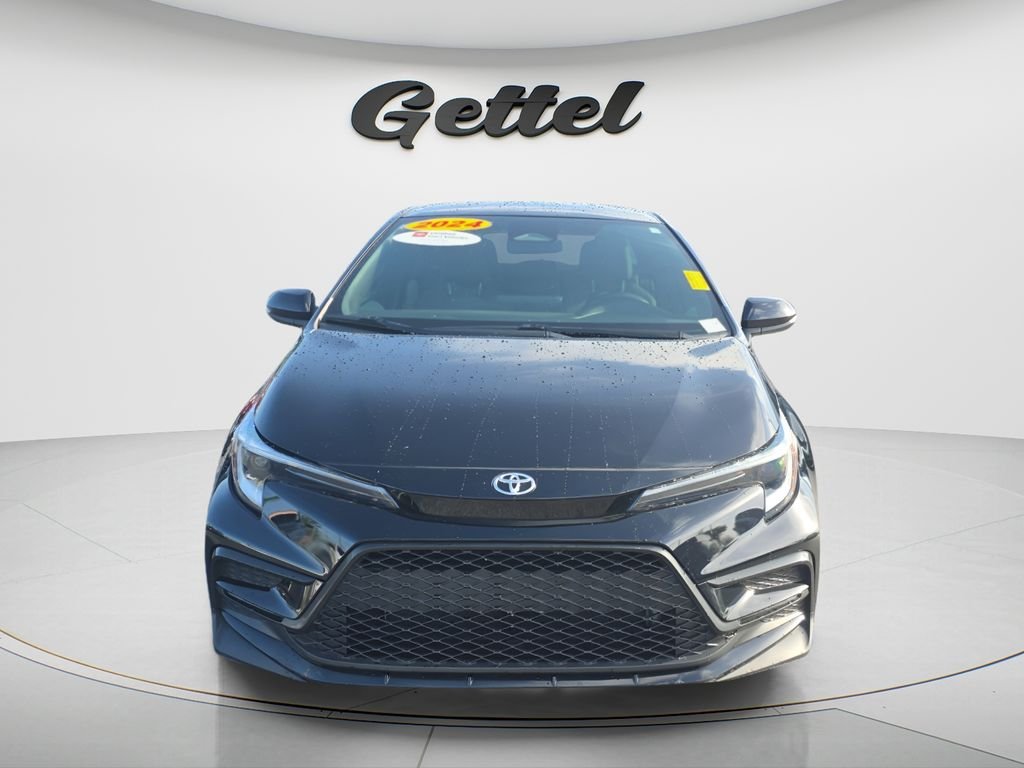 Used 2024 Black Toyota SE image 2