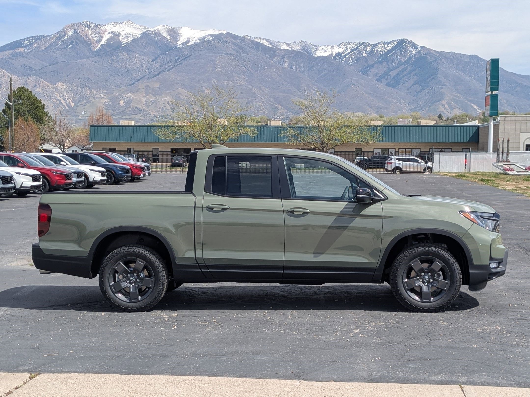 New 2026 Ash Green Metallic Honda TrailSport image 2