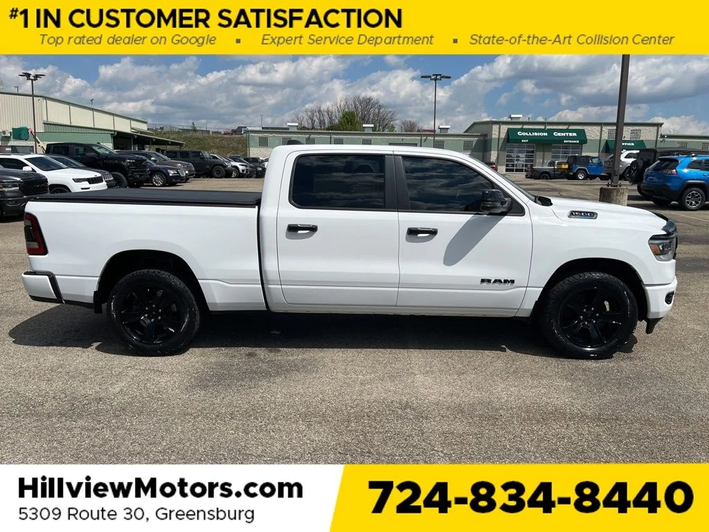 Certified Used 2023 Bright White Clearcoat Ram Big Horn/Lone Star image 8